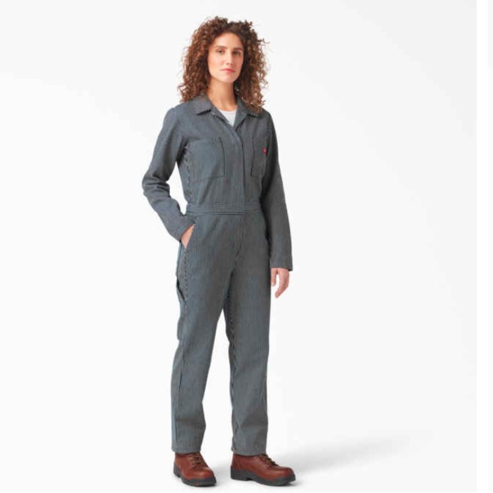 Dickies Women’s Pinstripe Jumpsuit